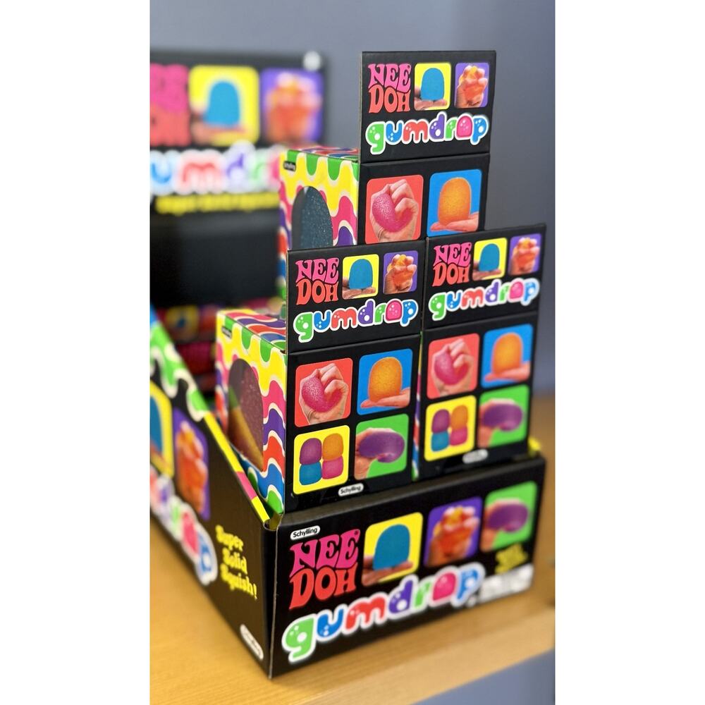 Schylling NeeDoh Gum Drop Super Solid Squishy Squeeze Sensory Fidget Toy New - Picture 7 of 8